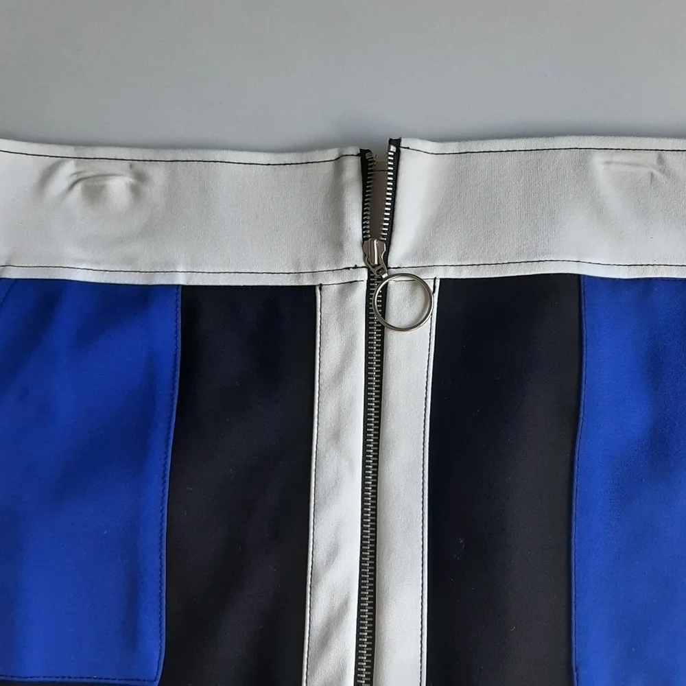 INC COLOR BLOCK SKIRT - Picture 5 of 11